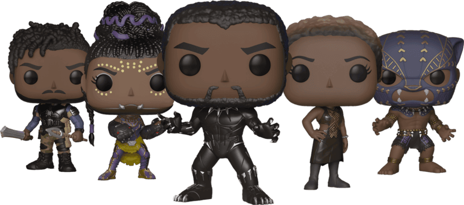 Black panther hot sale funko pop list